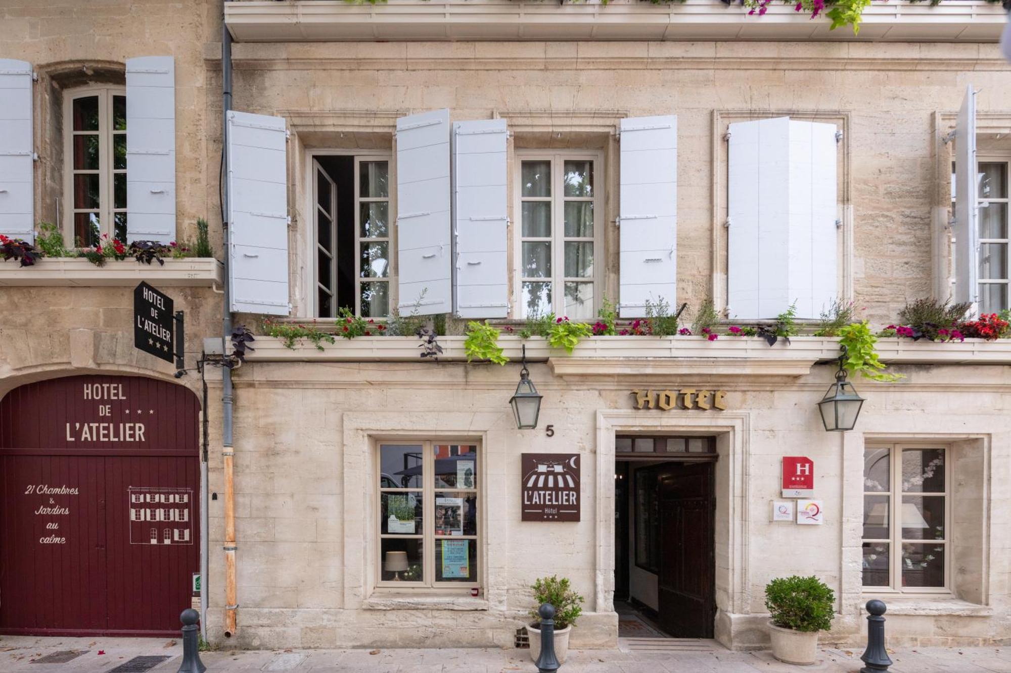 Hotel De L'Atelier Villeneuve-lès-Avignon Dış mekan fotoğraf